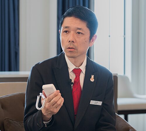 宿泊部 客室管理課　加藤 巧 様